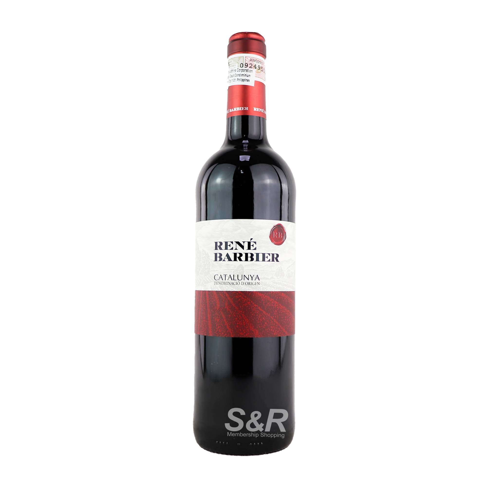Rene Barbier Catalunya Tempranillo & Merlot Red Wine 750mL